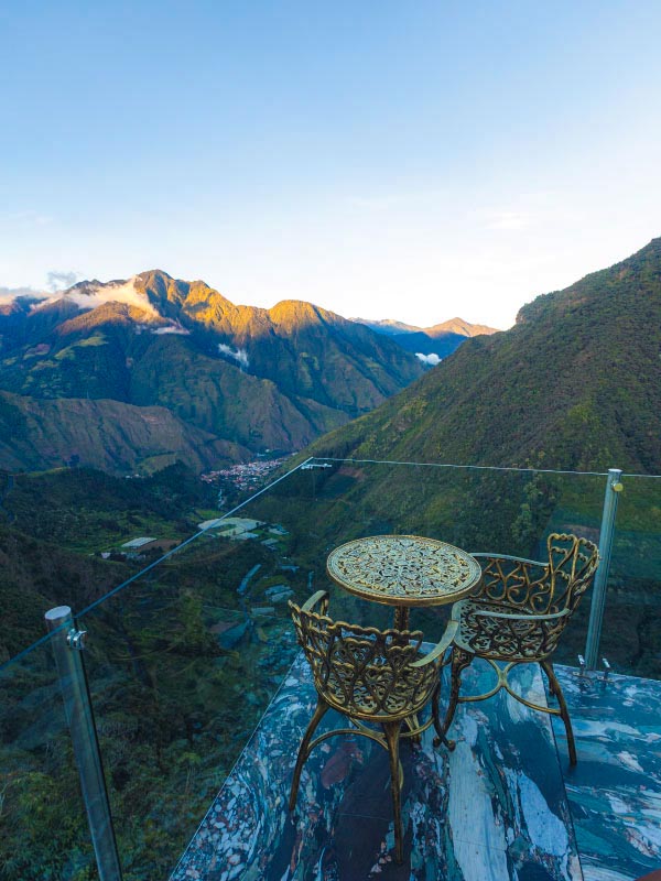 Pachamama Lodge en Baños de Agua Santa Ecuador